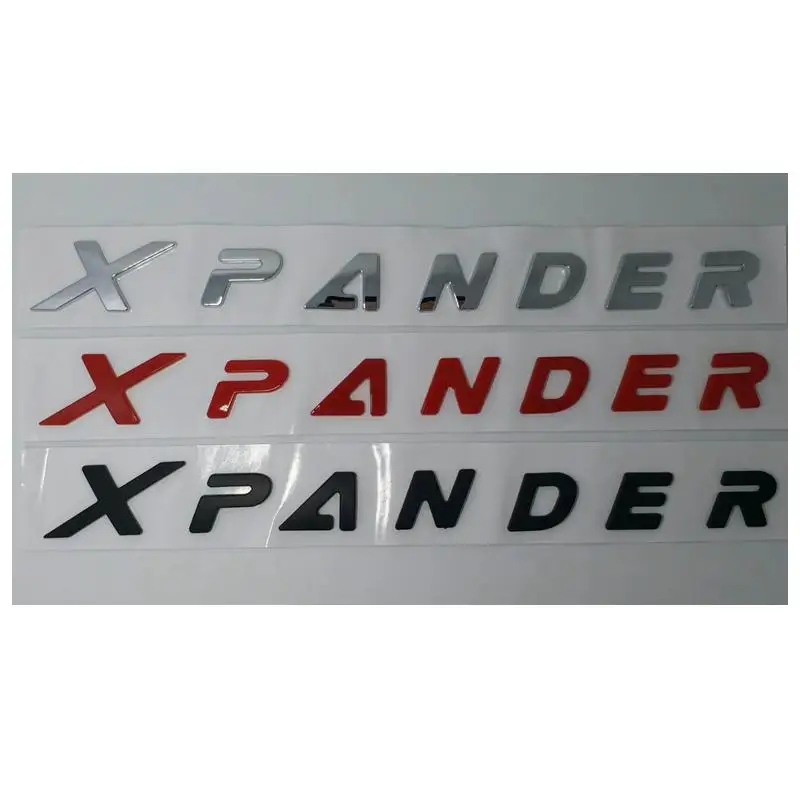 

1SET FREE SHIPPING 3D ABS Stickers For Xpander Logo Emblem Front Badge