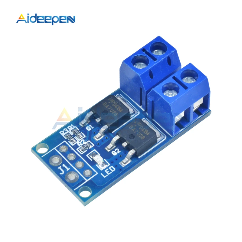 DC 5 V-36 V 15A 400 Вт MOSFET триггер переключениt приводной модуль pwm контроль регулятора Панель плата управления двигателем 12V 24V высокомощный модуль