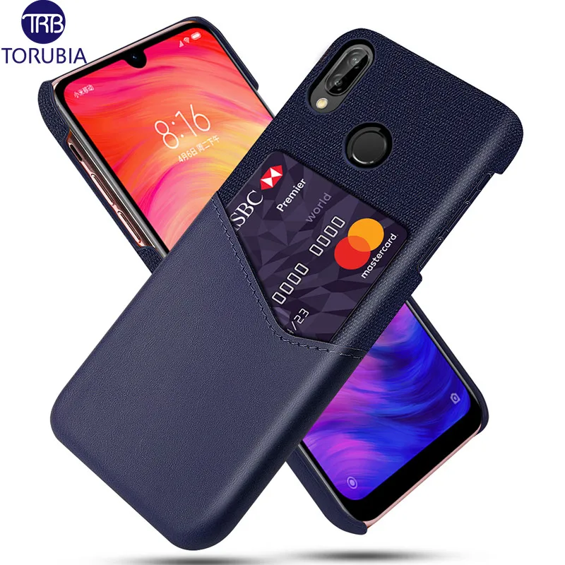 Чехол TORUBIA для Xiaomi Redmi Note 7 чехол из искусственной кожи с отделением карт тканевый