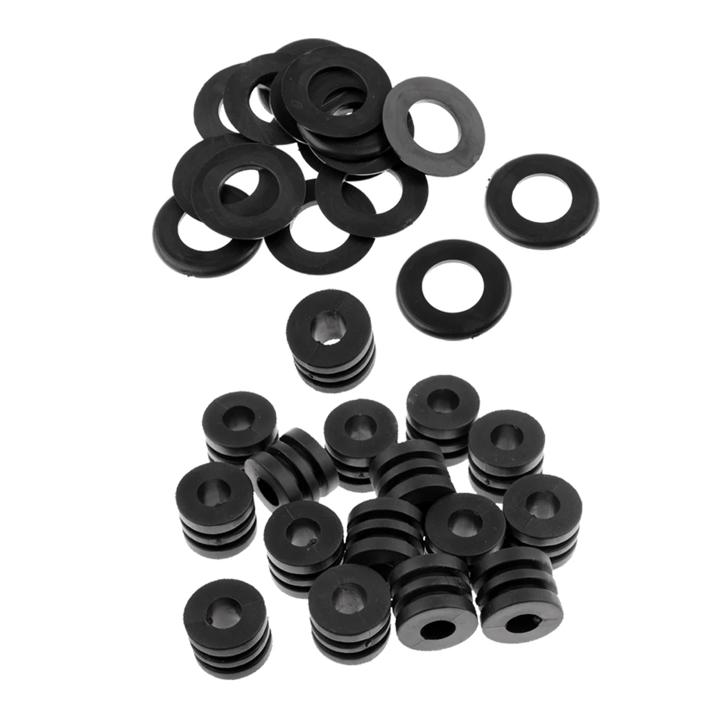 16 Set 1.2 m Foosball Machine Washers + Table Soccer Rod Bumpers