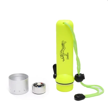 الغوص مصباح يدوي السوبر مشرق 2000LM Q5 مقاوم للماء تحت الماء فلاش الغوص العميق الغوص LED معدات إضاءة الغوص - Image 3