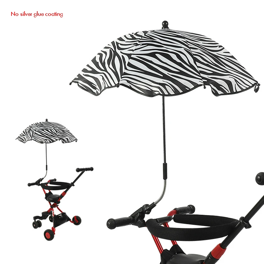 SPF 50+ Adjustable Umbrella, Clamp Umbrella Bent Freely With UV Protection, Beach Chair Umbrella For Stroller sombrilla playa 