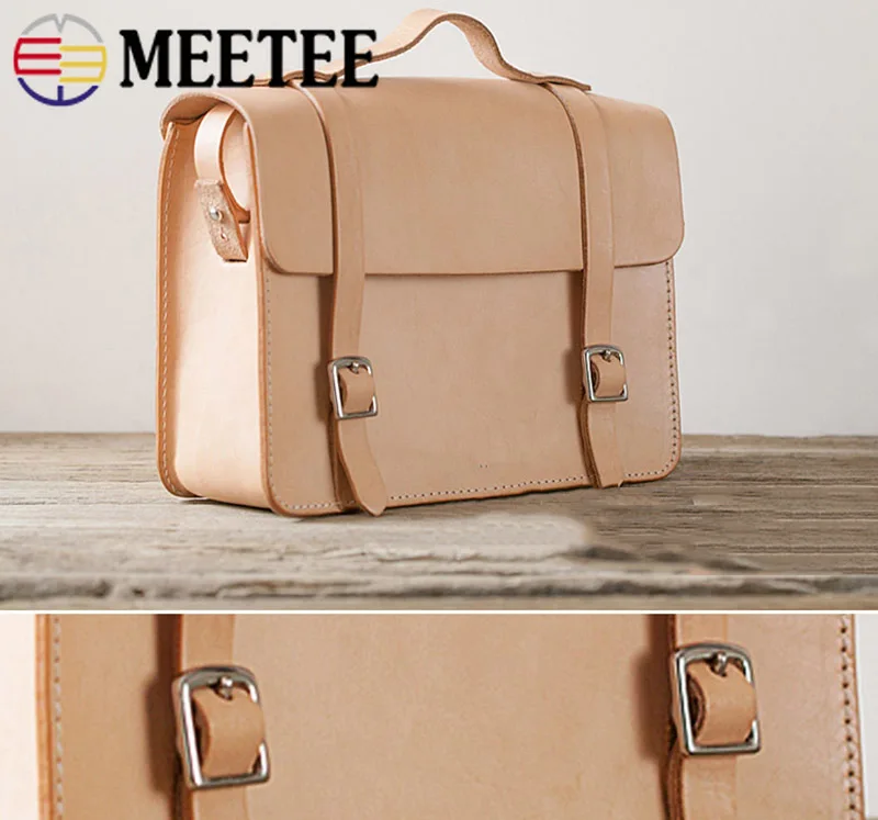 Meetee 2/4 шт. ID20-34mm высокого качества Нержавеющая сталь пряжки ремня для украшения сумок пряжкой DIY ремень слайдер застежки оборудования