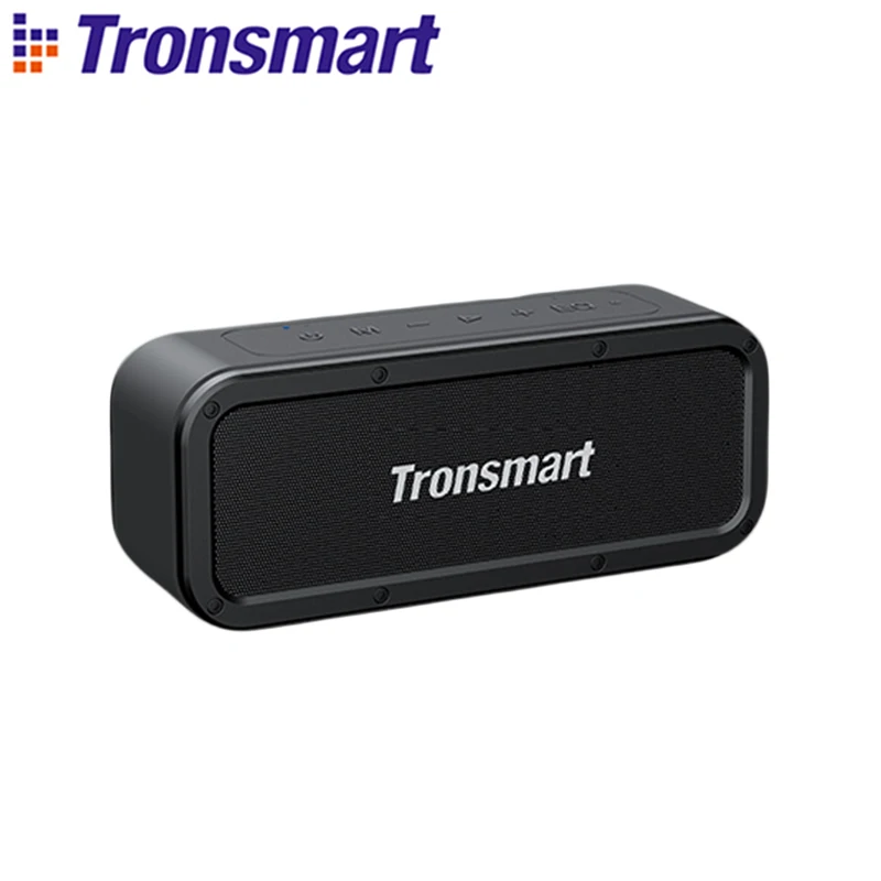 Oradores portáteis ipx7 do orador 40w de bluetooth da força de tronsmart bluetooth 5.0 à prova dwaterproof água com assistente de voz, tws, nfc