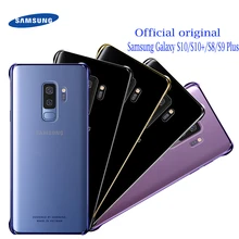 Samsung S8 S9 S10 Plus S10e официальный прозрачный прочный Чехол прозрачный ПК ударопрочный samsung Galaxy S10 чехол