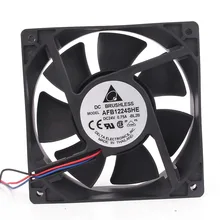 

AFB1224SHE Brand New Delta 12038 DC24V 0.75A 12CM Inverter 120X120X38MM Video Card Gamer Cabinet Thermal Paste Cooling Fan