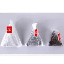 100 шт./лот, новинка, нейлоновая пустая сумка для заварки чая, фильтр для трав и специй, мешки с нитками, бытовые чайные пакетики