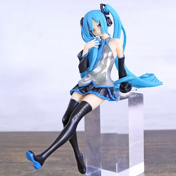 

Vocaloid Hatsune Miku PVC Figure Collectible Model Noodle Stopper Toy