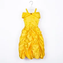 Детское платье для девочек; платье принцессы-колокольчика для костюмированной вечеринки; парадное платье без рукавов