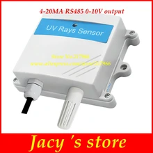 Интенсивность облучения Ультрафиолетовый датчик 0-10v 4-20ma датчик обнаружения ультрафиолетового света rs485 выход УФ-датчик