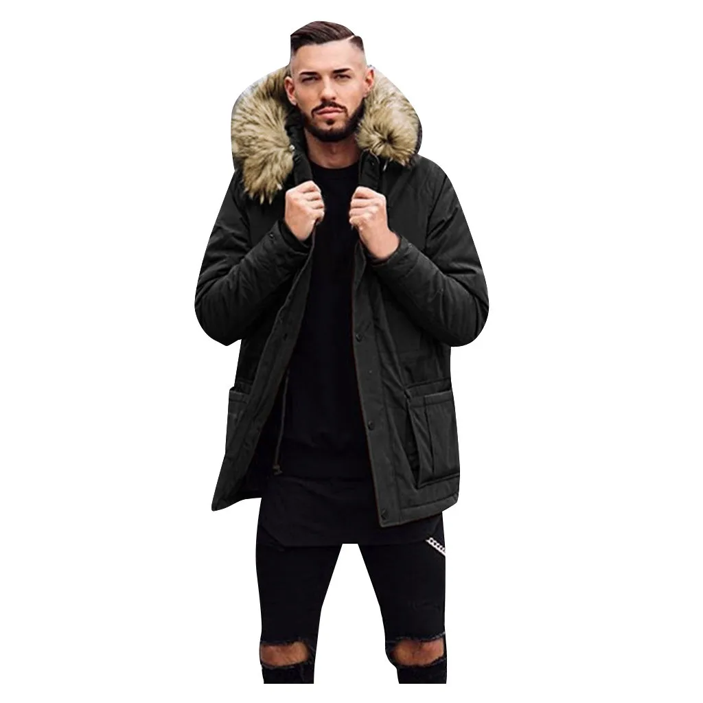 Chaqueta hombre jaqueta masculino, новое зимнее пальто для мужчин, зимняя Дизайнерская куртка, плотная шерстяная теплая куртка, пальто casaco abrigo