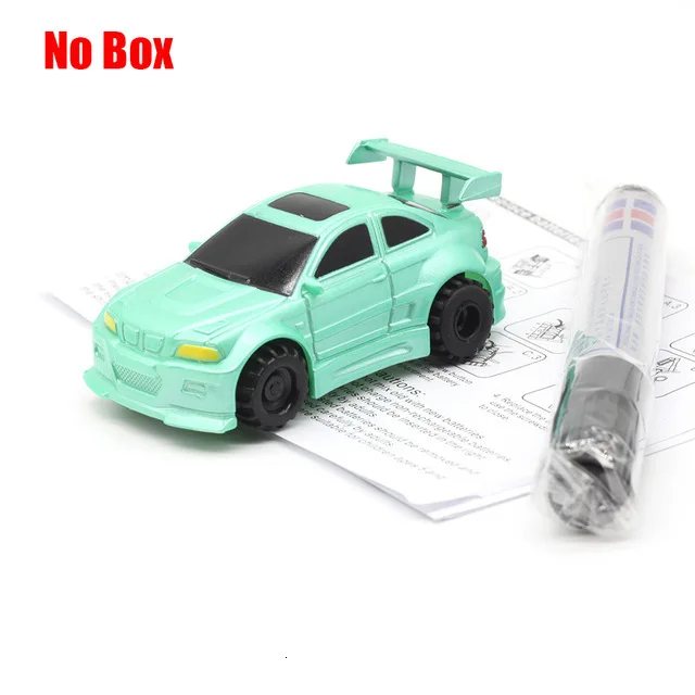 Новая волшебная ручка Индуктивный автомобиль грузовик следить за любой нарисованной черной линией трек мини игрушки инженерные транспортные средства развивающие игрушки - Цвет: A03 NO box
