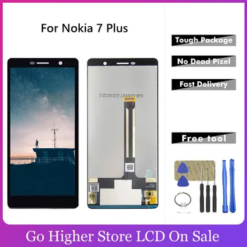 

6.0 "LCD For Nokia 7 plus Lcd E7 Plus TA-1062 TA-1046 TA-1055 LCD Touch Screen Digitizer Assembly Nokia7 Plus 7+