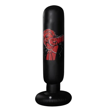 

1.6m Trump Boxing Bag Inflatable Tumbler Sports Kickboxing Punching Sandbag Training PVC Fitness Sand Bag Punching Bag New