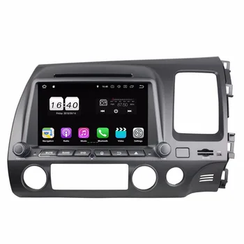 

Android 8.1 For Honda CIVIC 2006-2011 right hand 1024*600 2GB RAM quad Core Car DVD Player GPS Navi RDS Radio wifi 4G car radio