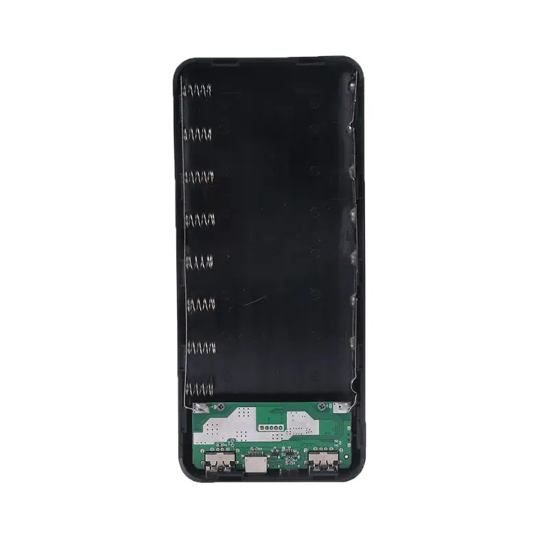 Двойной usb type-C power Bank Shell DIY Kit 20000mAh 8x18650 зарядное устройство чехол Micro USB порт для принадлежности для мобильного телефона