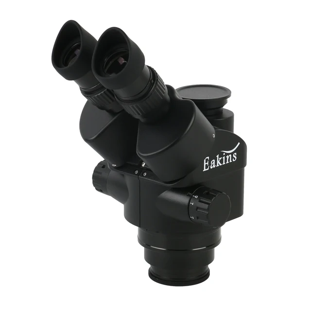 7X-45X 3.5X-90X Simul-Focal Trinocular Microscope Zoom Stereo Microscope Head 0.5x 2.0x 0.7x 1.5x 0.75x Auxiliary Objective Lens 2