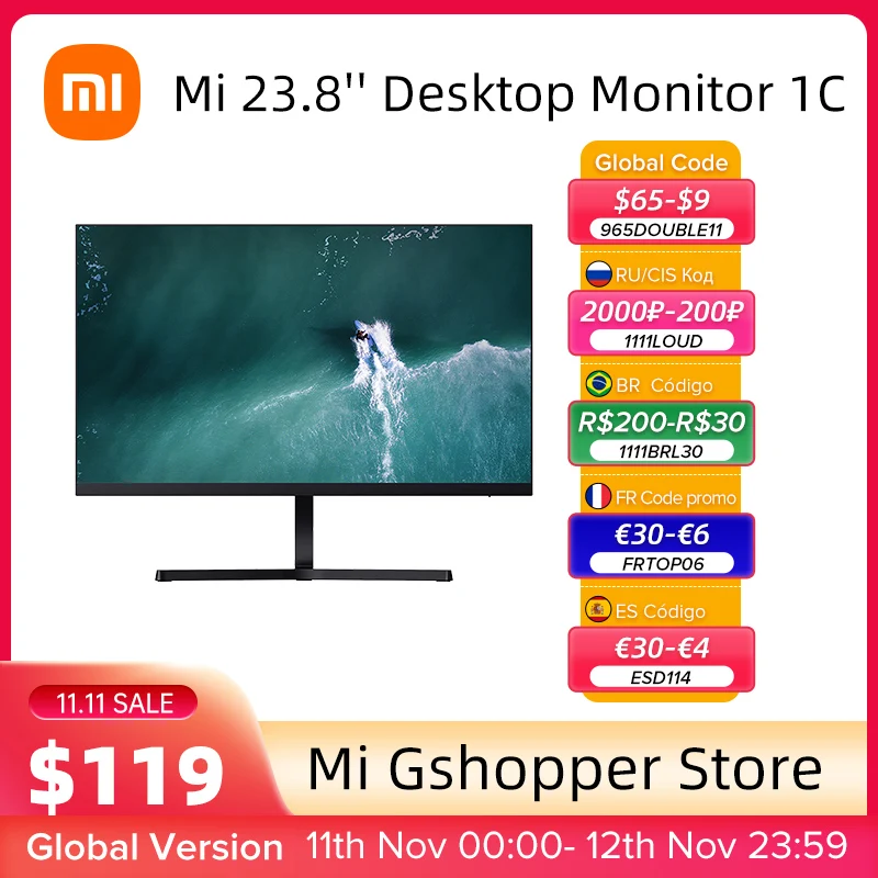 Global Version Redmi Desktop Pc Monitor 