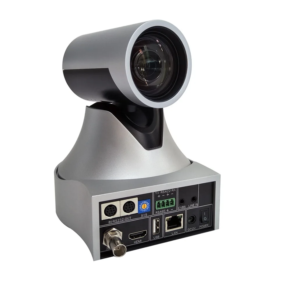 웹 회의 카메라 라이브 스트리밍 시스템 12 배 광학 줌 USB3.0 자동 초점 회의 카메라