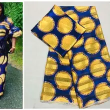 Модальная органза атласная шелковая ткань Африканская мягкая восковая ткань с принтом 2 ярда шифон 4 ярда audel modell ИМИТИРОВАННАЯ Анкара ткань 90729