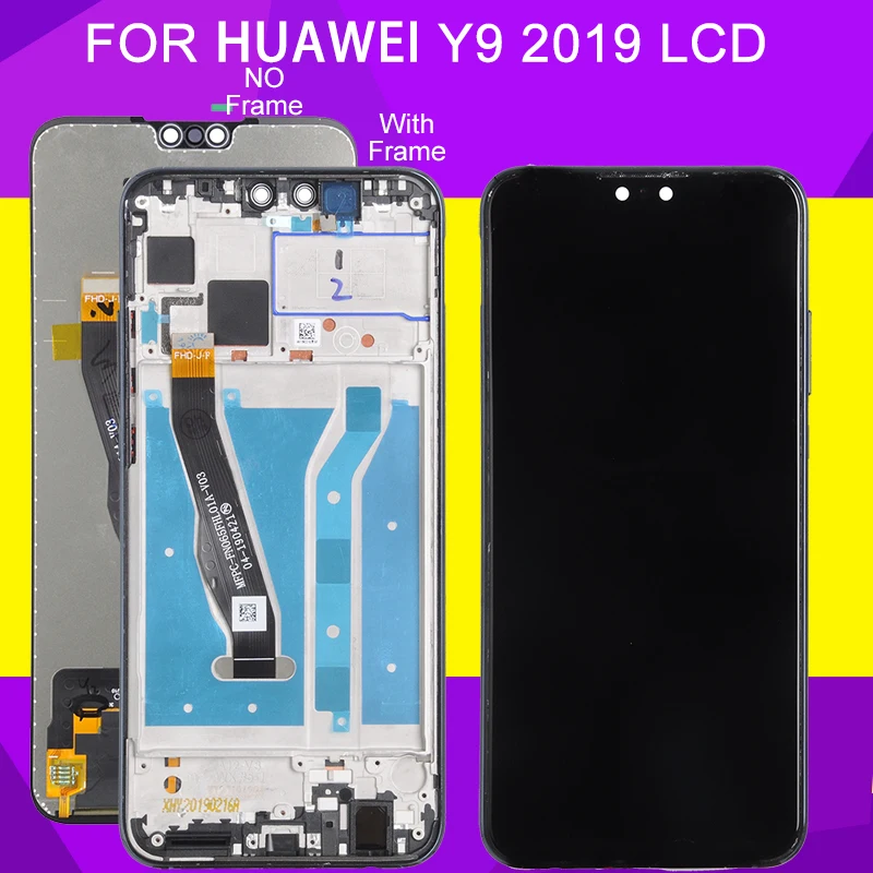 HH 6.5 &quotдля Huawei Y9 2019 ЖК сенсорный экран дигитайзер в сборе Замена Enjoy 9 Plus дисплей 1