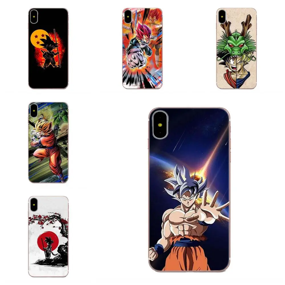 Dragon Ball Super Goku For Xiaomi Mi3 Mi4 Mi4C Mi4i Mi5 Mi 5S 5X 6 6X 8 SE Pro Lite A1 Max Mix 2 Note 3 4 Soft Capa Cover | Мобильные