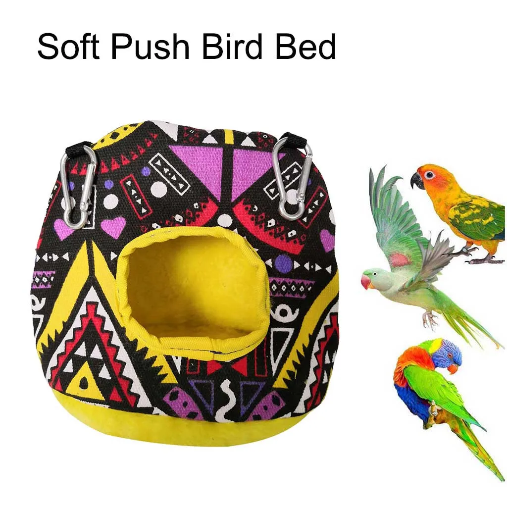 Deals 👍 Mia's Pet Supply Fashion Bird Tent Plush Folk Warm Hanging ✔️ -Cheap Mia's Pet Supply Store Ha58b97ae57c94807826f242fd1ea6ff6m