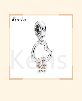 

100% 925 sterling silver 1:1 79705en160 original perfect house hanging vintage female jewels