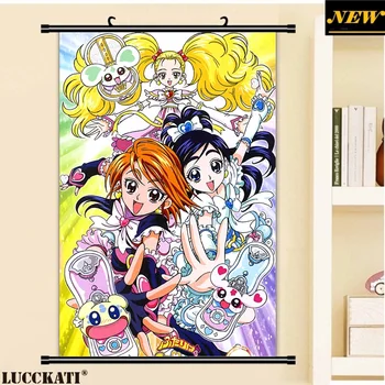 

Futari wa Precure Pretty Cure Purikyua Nagisa Honoka cameltoe lolita loli cartoon anime wall scroll canvas painting poster
