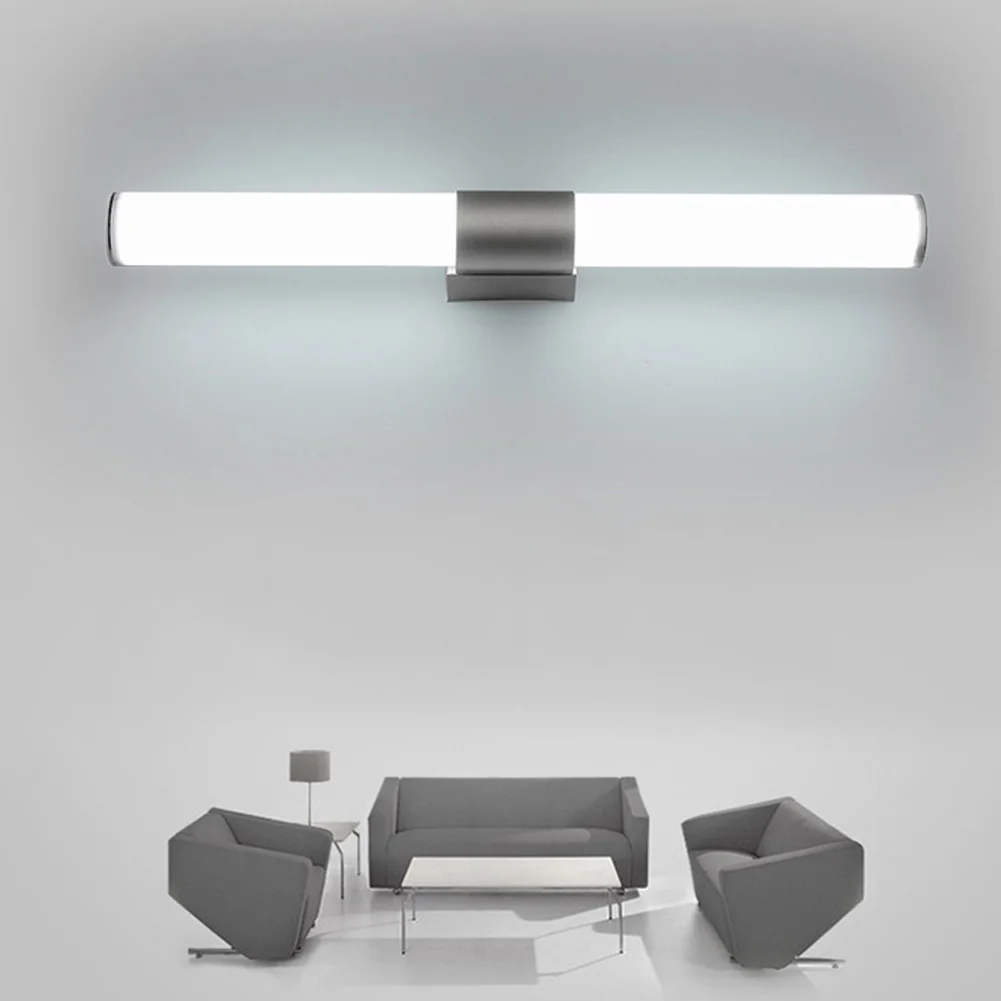 12/16/22 W LED Light Fixture Wall Acrylic Modern Cabinet Led Soft Metal Base Bathroom Toilet Warm White | Лампы и освещение