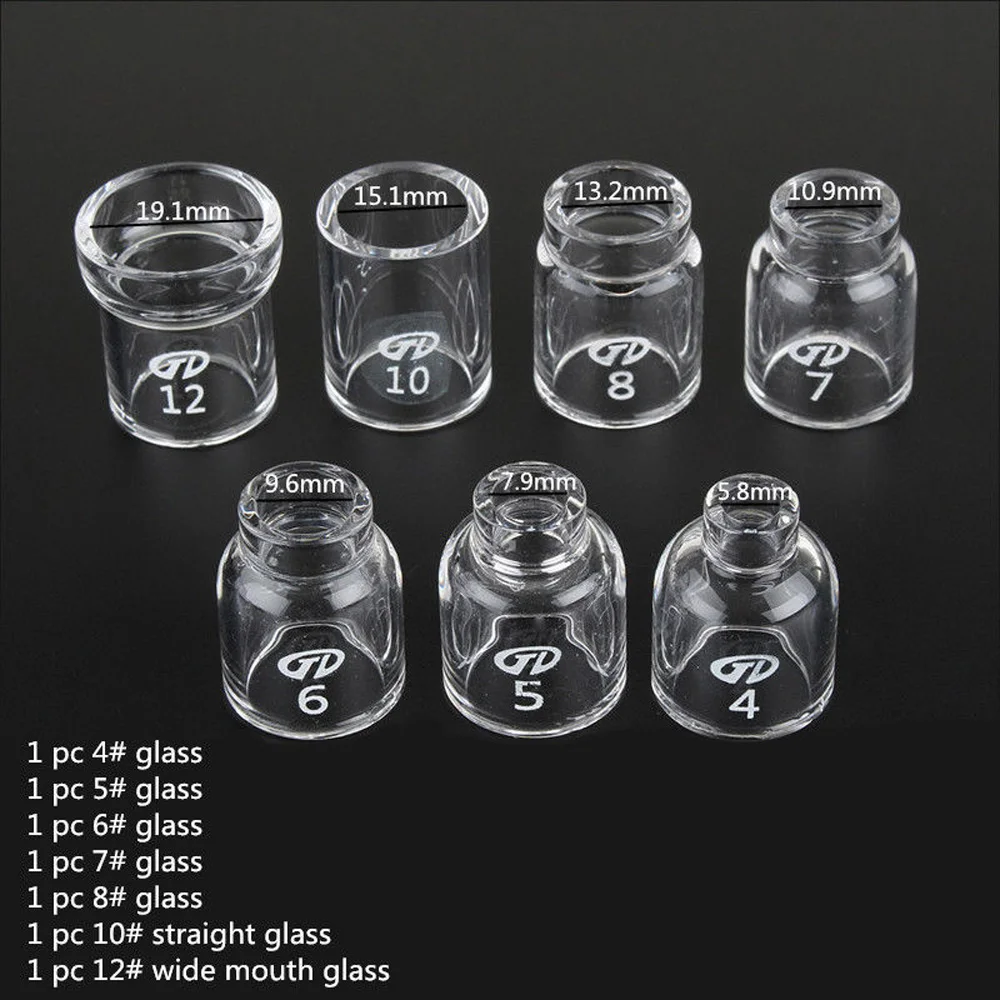 

29pcs TIG Welding Torch Stubby Saver Gas Lens Pyrex Cup Kit For WP-17/18/26