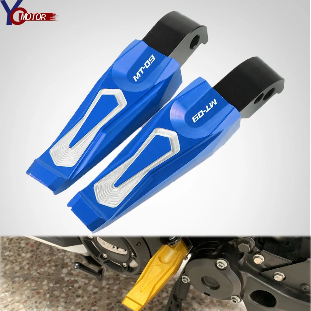 

For Yamaha MT-09 MT09 MT 09 2013 2014 2015 2016 2017 2018 CNCFootrest Motorcycle Rear Passenger Foot Pegs Pedals Folding FZ09