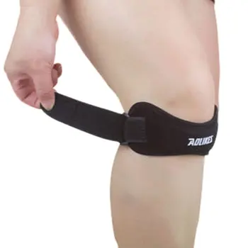 1Pcs Verstelbare Knee Brace Knie Patella Mouwen Wrap Cap Stabilizer Sport Knie Ademende Bescherming Patella Riem 1Pcs Verstelbare Knee Brace Knie Patella Mouwen Wrap Cap Stabilizer Sport Knie Ademende Bescherming Patella Riem