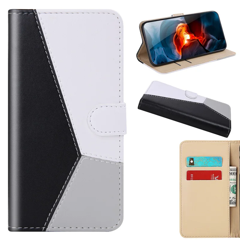 Цветной кожаный чехол для Huawei Y7 2019 телефона Y6 Y5 Lite Pro 2018 2017 с магнитной