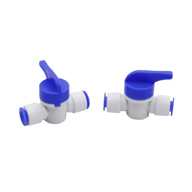 1/4 Hüvelykes Gyorscsatlakozó Golyószelep Csatlakozó 6,35 Mm Csővizelő Kapcsoló Miután Ködrendszer Öntözőszelep Illesztése - Image 3