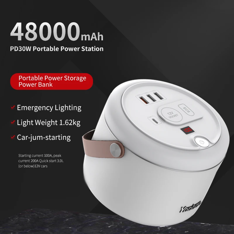 150w портативный мини генератор 48000mah большой емкости банк питания резервного ups 220v