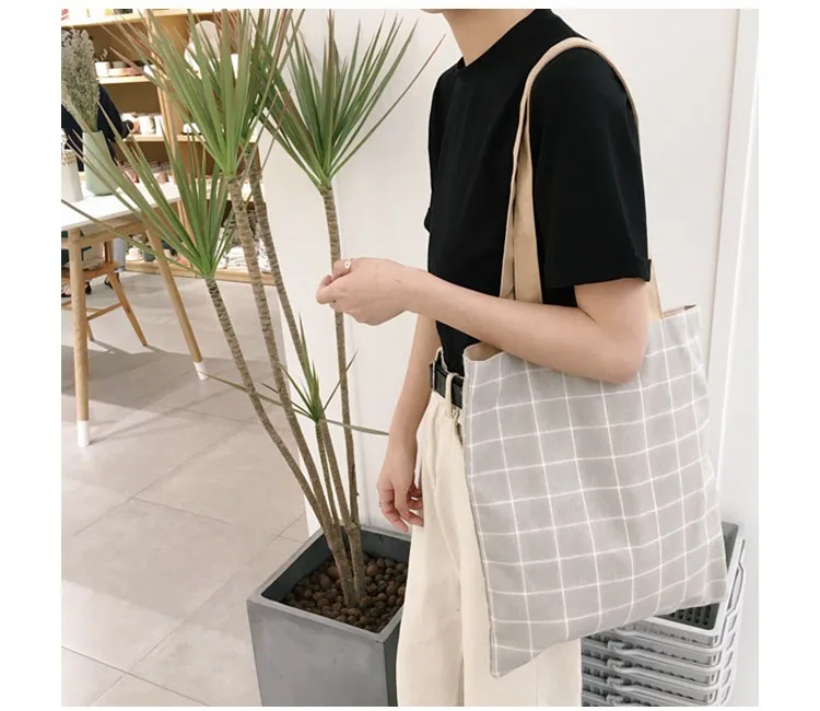 Heavy Duty Canvas Reusable Shopping Tote Bag (8)
