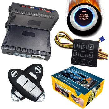 

cardot 2020 new Keyless entry engine start stop system auto lock unlock top PKE car alarm