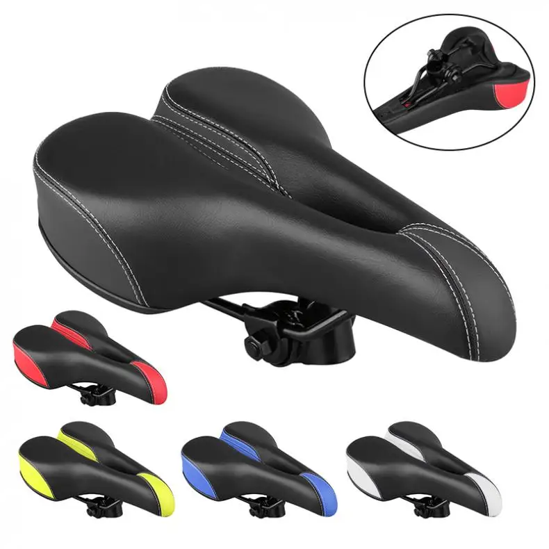 

Bicycle Saddle Soft Comfort Mountain Road Bike Saddle Breathable Hollow Bikes Seat Bicycle Parts Cycling Accessories