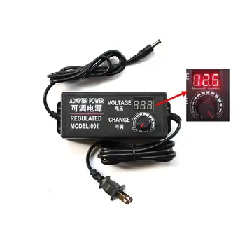 

Power Supply Adapter Display Screen 3 9 12 24 V Volt Transformer 220V To 12V 24V Power Supply AC To DC 3V 9V 12V 24V Adjustable