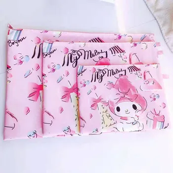 

IVYYE 3pcs/Set Melody Star Fashion Anime Portable Handbag School Foldable Handbags Study Pouch Storage Bags NEW