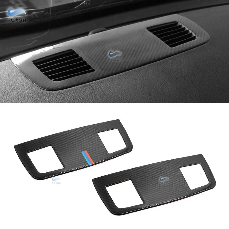 Для BMW 3 серии E90 2005 - 2009 2010 2011 2012 углеродное волокно интерьер автомобиля Приборная