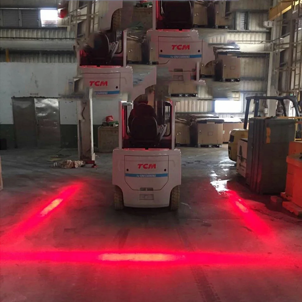 10-30V IP67 30W LED Forklift Truck RED Line Warning Lamp Safety Working Light Marine LED light LED Boat Lights Outdoor Lighting