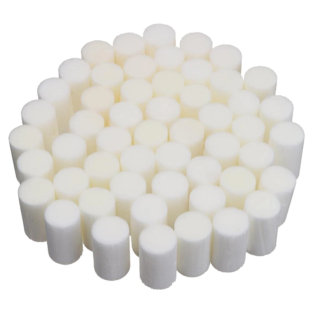 50 шт. водопоглощающие детали для сада белый бассейн аксессуары волоконный хлопковый инструмент Замена фильтра насос высокого давления практичный