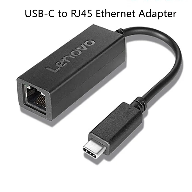 NEW Original Lenovo USB-C to RJ45 Ethernet Adapter 4X90S91831 for ...