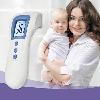 

No Contact Forehead Thermometer Digital Infrared Body Infrared Thermometer Gun LCD IR Thermo Meter