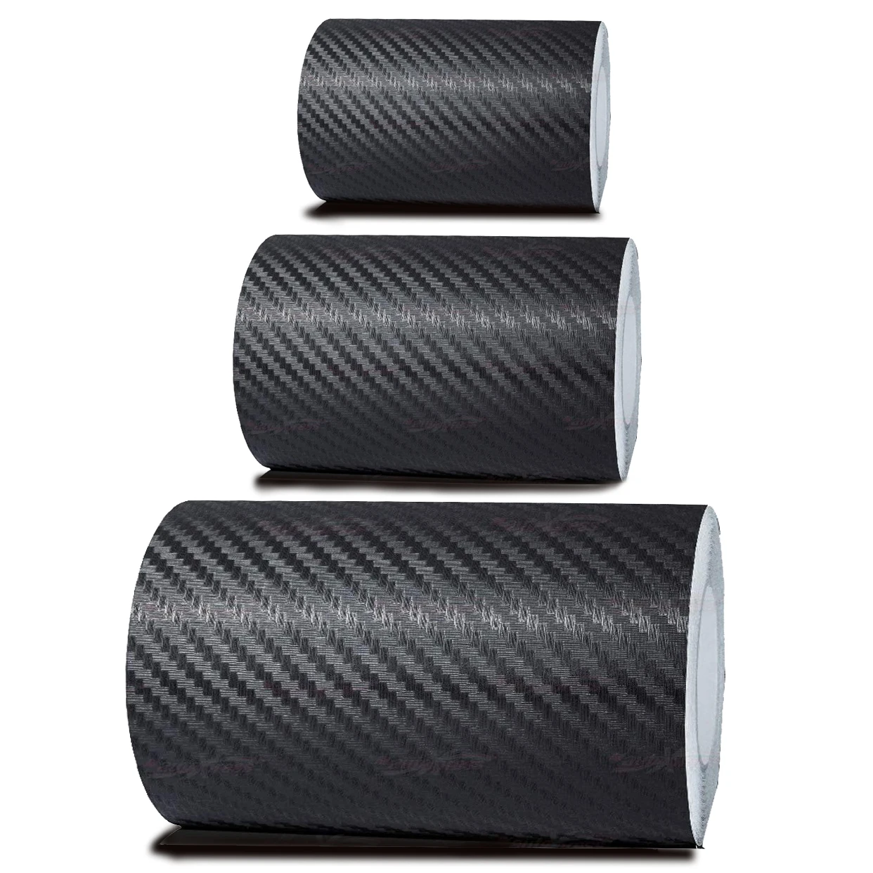 310m Width Length Carbon Fiber Sticker Tapes Car Anti Collision Protector Strip Wrap Auto