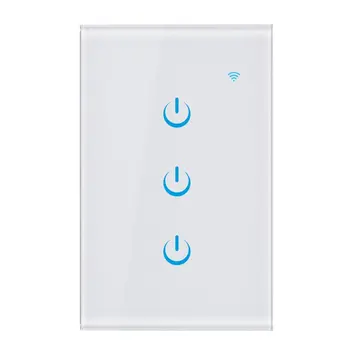 

TY-US3 Wifi Wall Touch Switch Smart Light Switch Home Controller APP Control Support Alexa Google Home Voice control