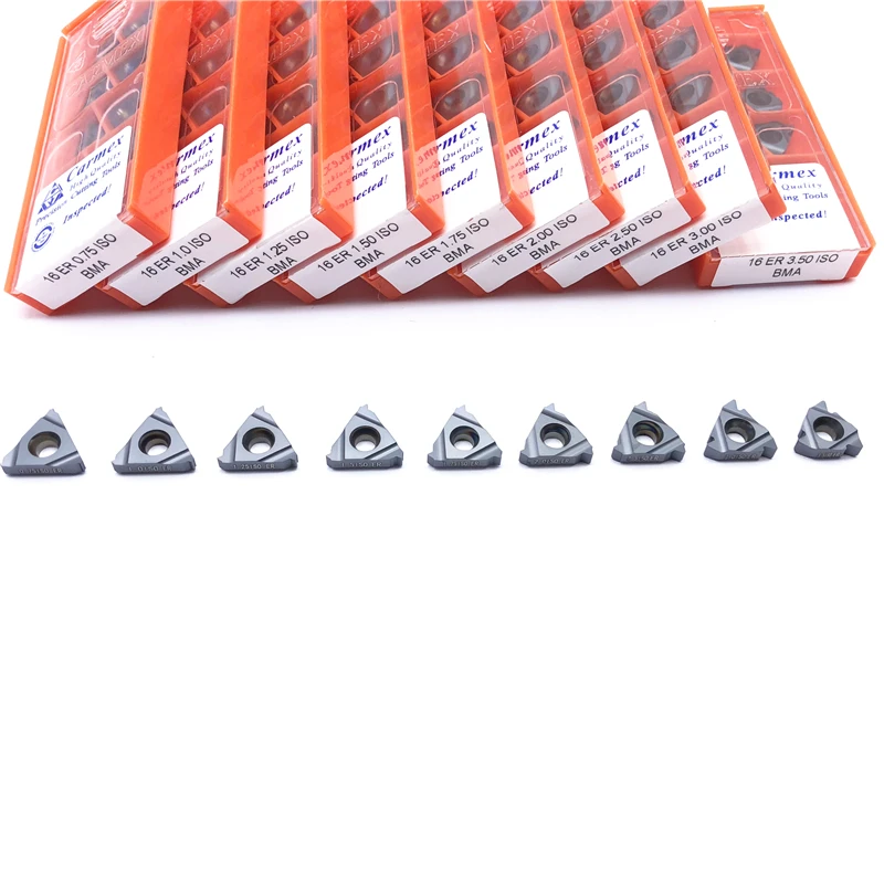 10 шт. Carmex 11IR 11ER A55 A60 BMA ISO токарные инструменты Токарный станок резец карбидные