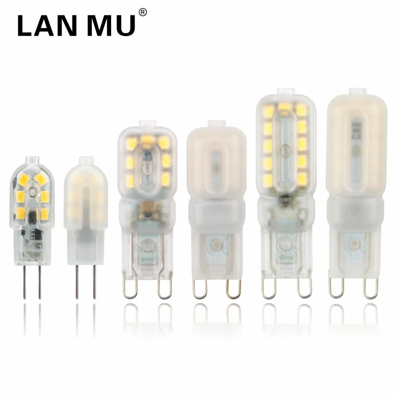 

G4 G9 LED Bulb 3W 5W Light Bulb AC 220V DC 12V LED Lamp SMD2835 Spotlight Chandelier High Quality Lighting Replace Halogen Lamps